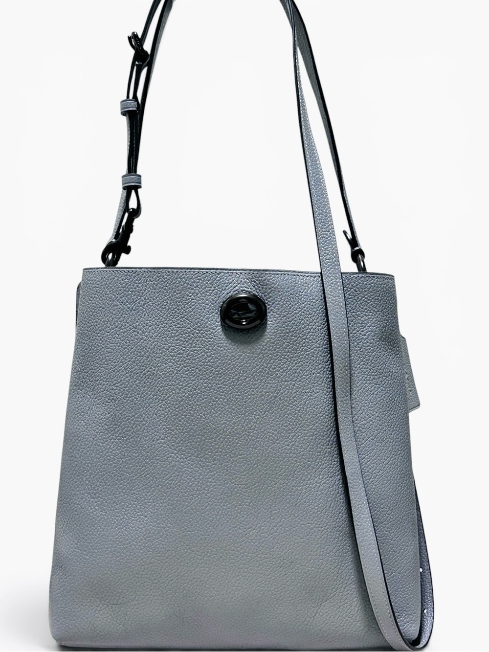 COACH Charlie Pebble Leather Bucket Bag